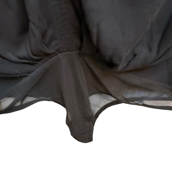 Intimately by Free People | Black V-Neck Bodysuit | Sz S - Picture 3 of 8